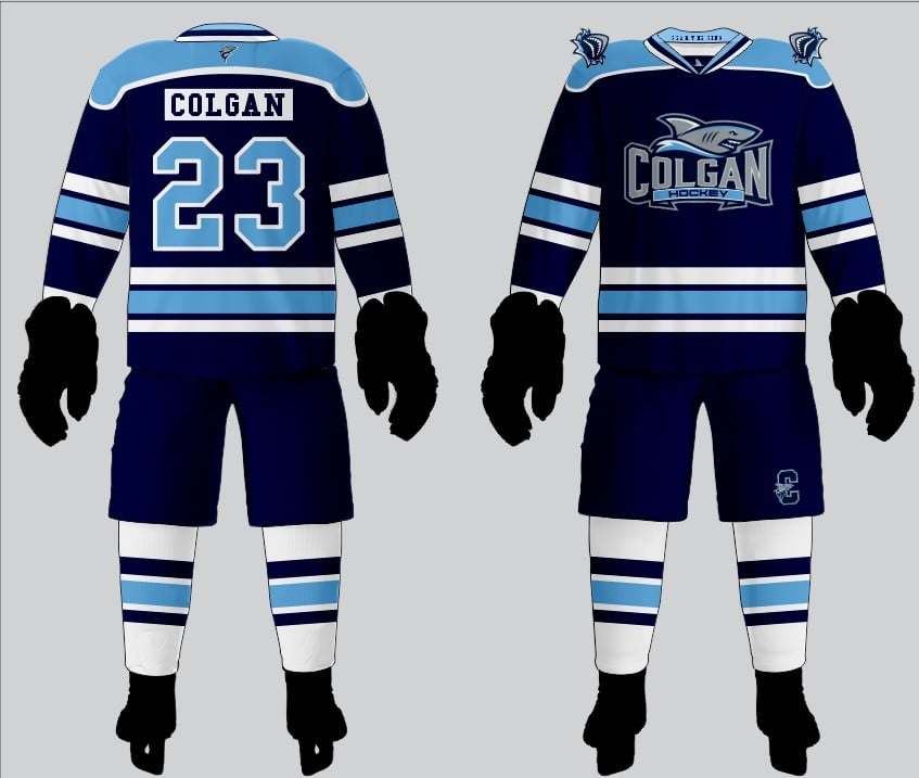 Colgan Sharks Hockey Jersey